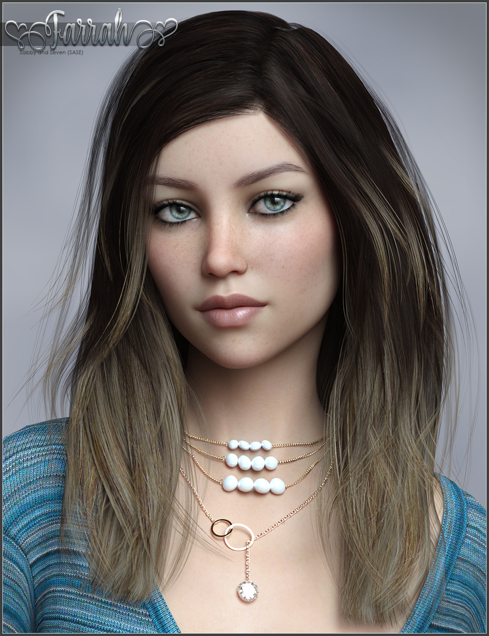 SASE Farrah for Genesis 8 and 8.1 Female by N/A