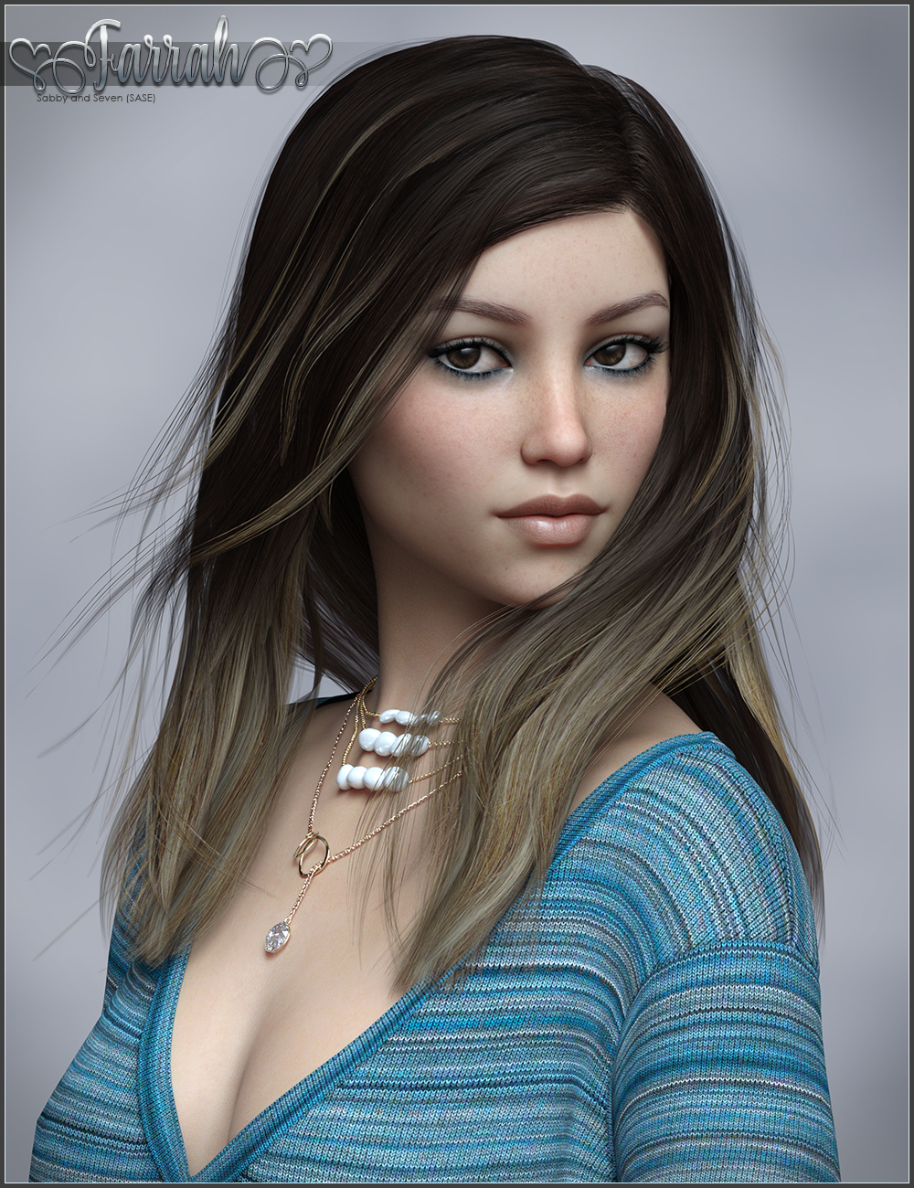 SASE Farrah for Genesis 8 and 8.1 Female by N/A