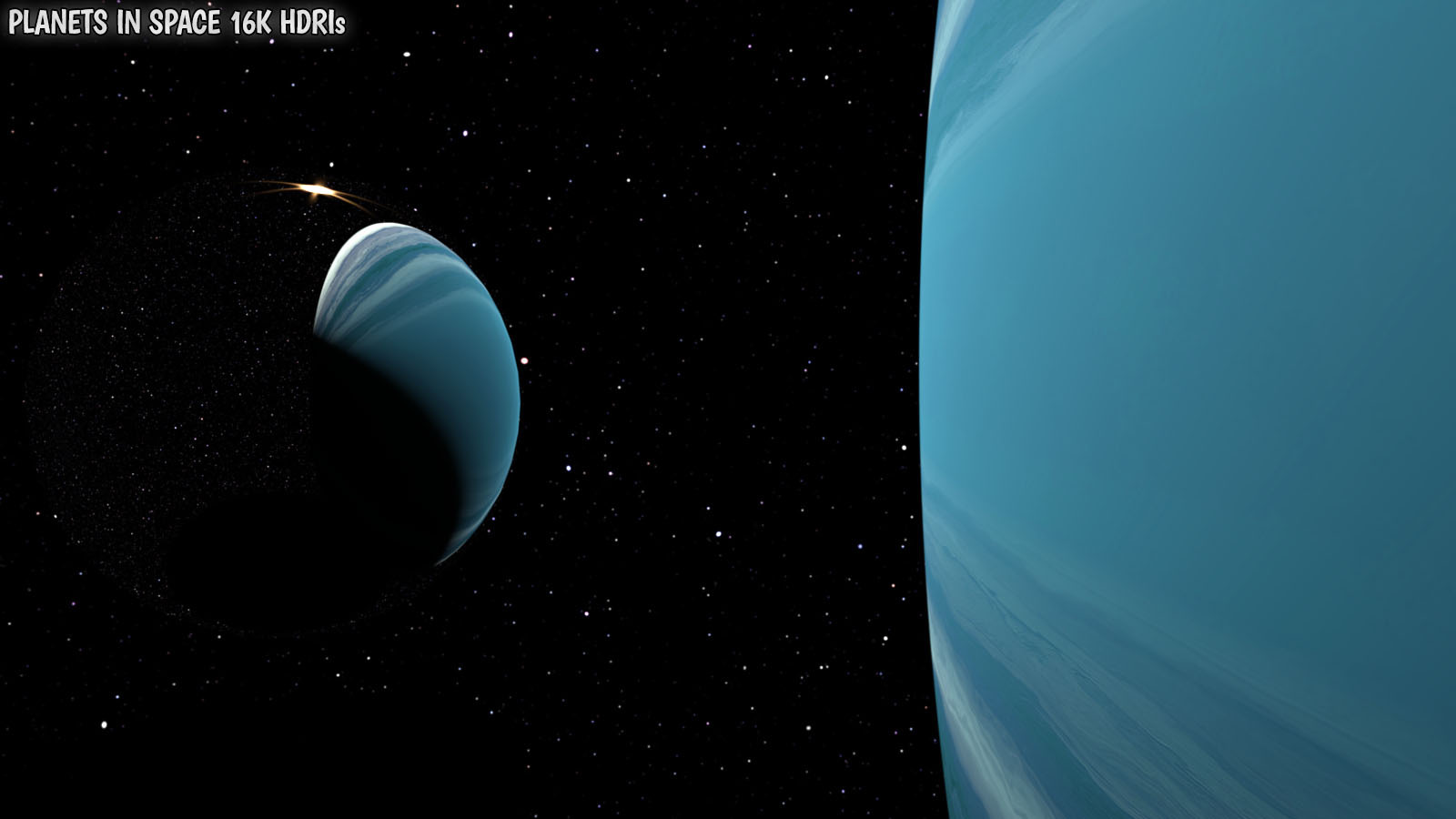 Planets in Space 16K HDRIs by N/A