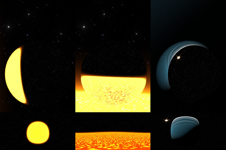Planets in Space 16K HDRIs by N/A