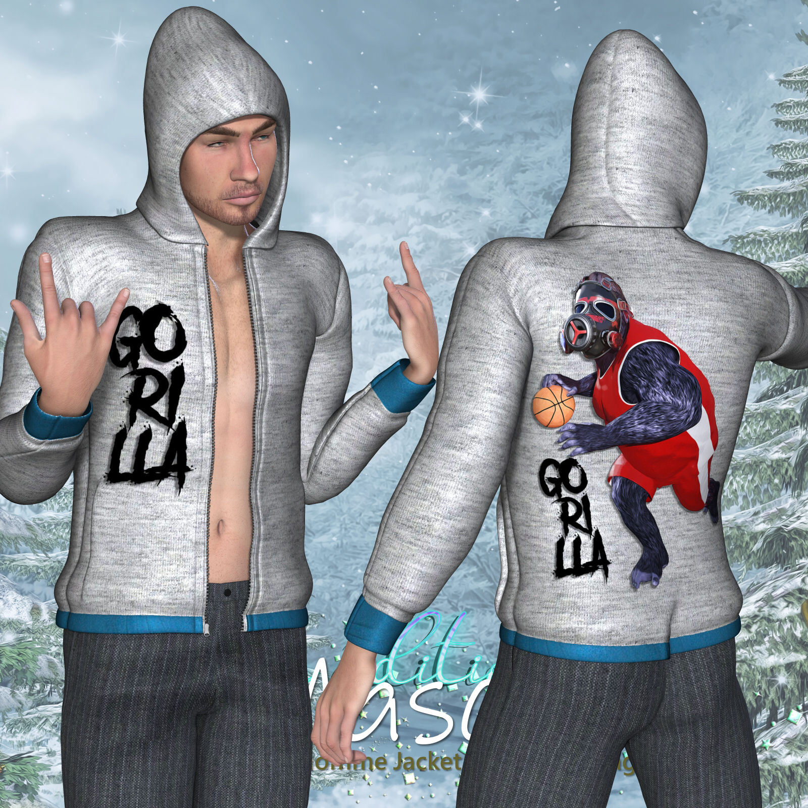 DA-Masculine for L'Homme Jacket by N/A