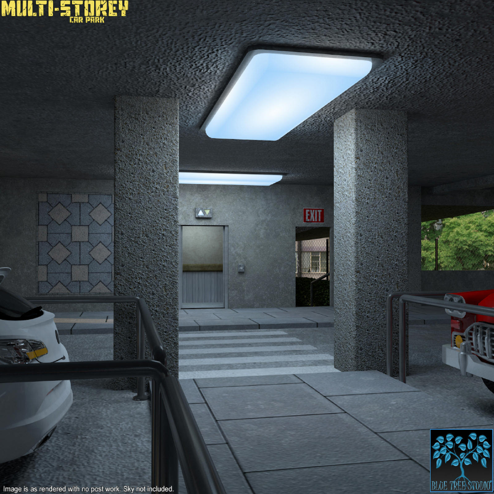 Multi-Storey Car Park for Poser by N/A