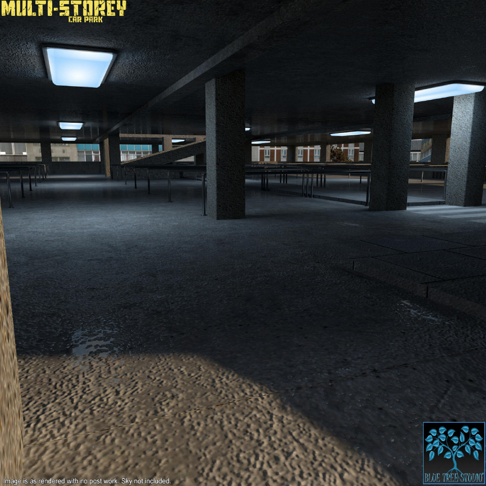 Multi-Storey Car Park for Poser by N/A