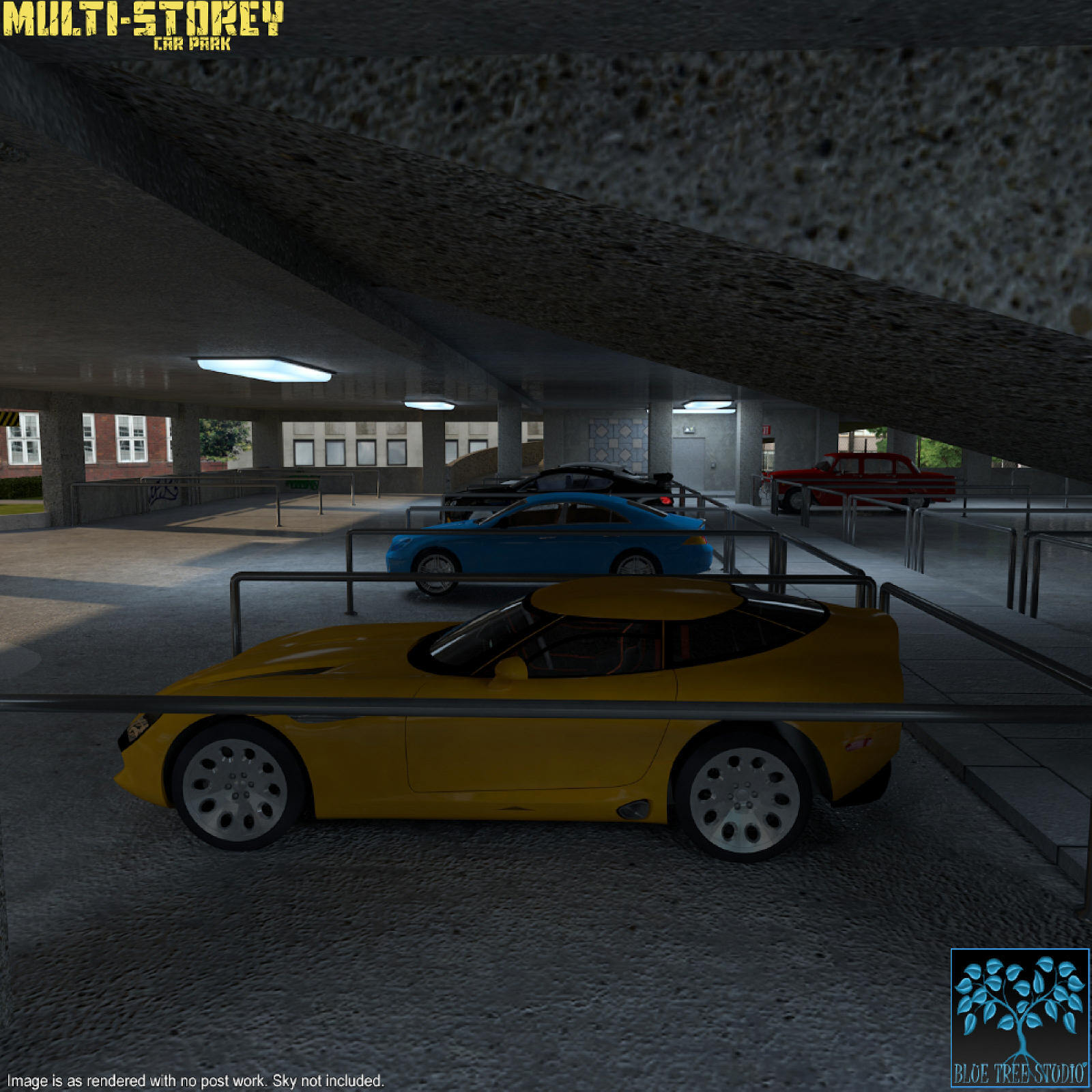 Multi-Storey Car Park for Poser by N/A