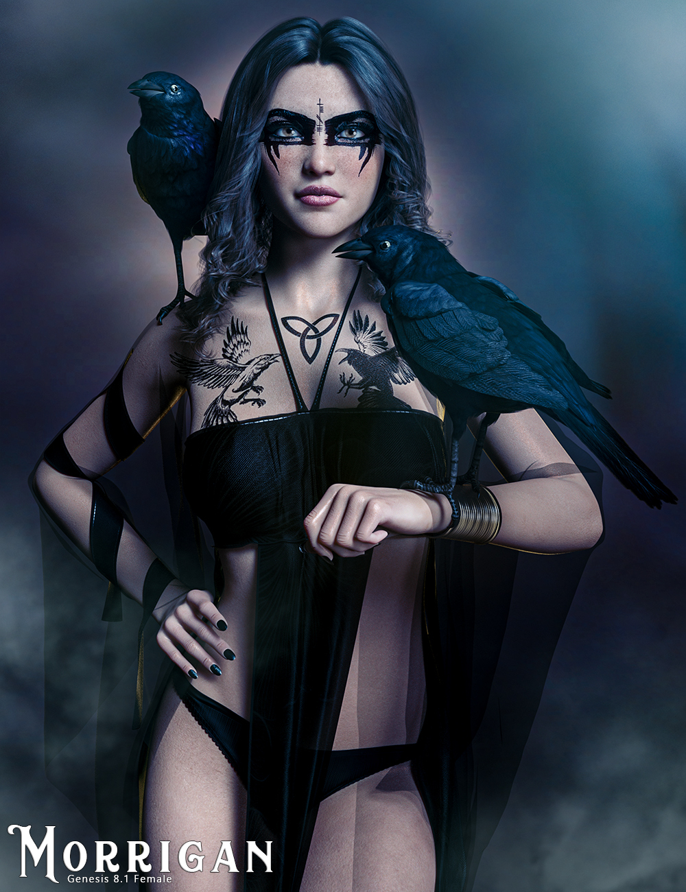 CJ Morrigan For Genesis 8.1 Female by N/A