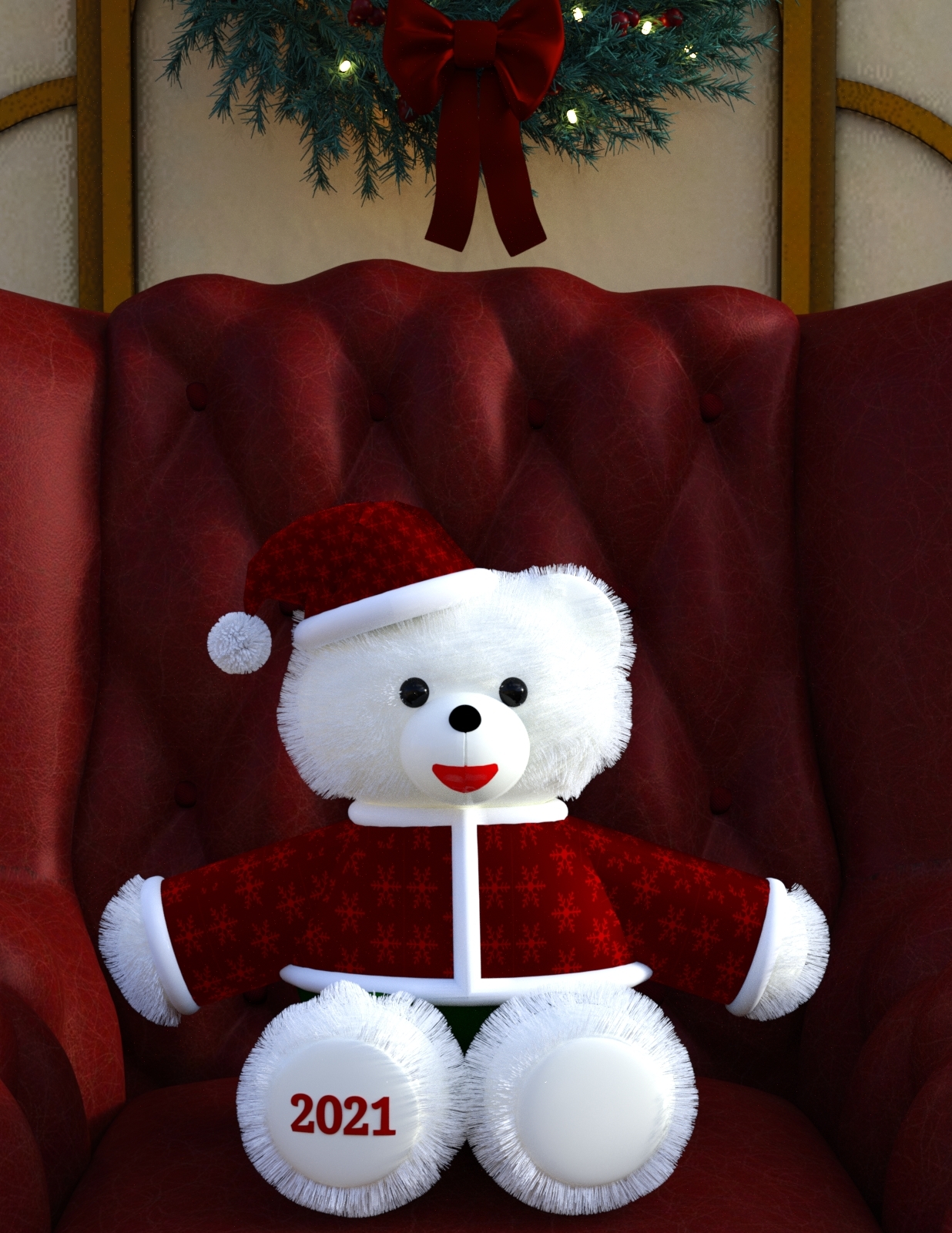 Christmas Bear 2021 by N/A