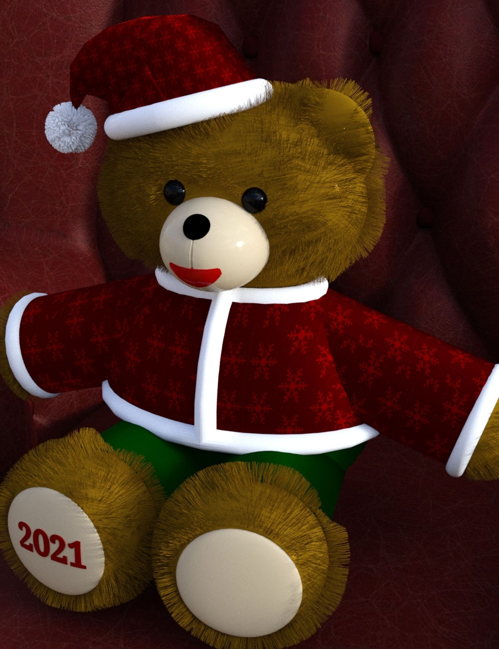 Christmas Bear 2021 by N/A