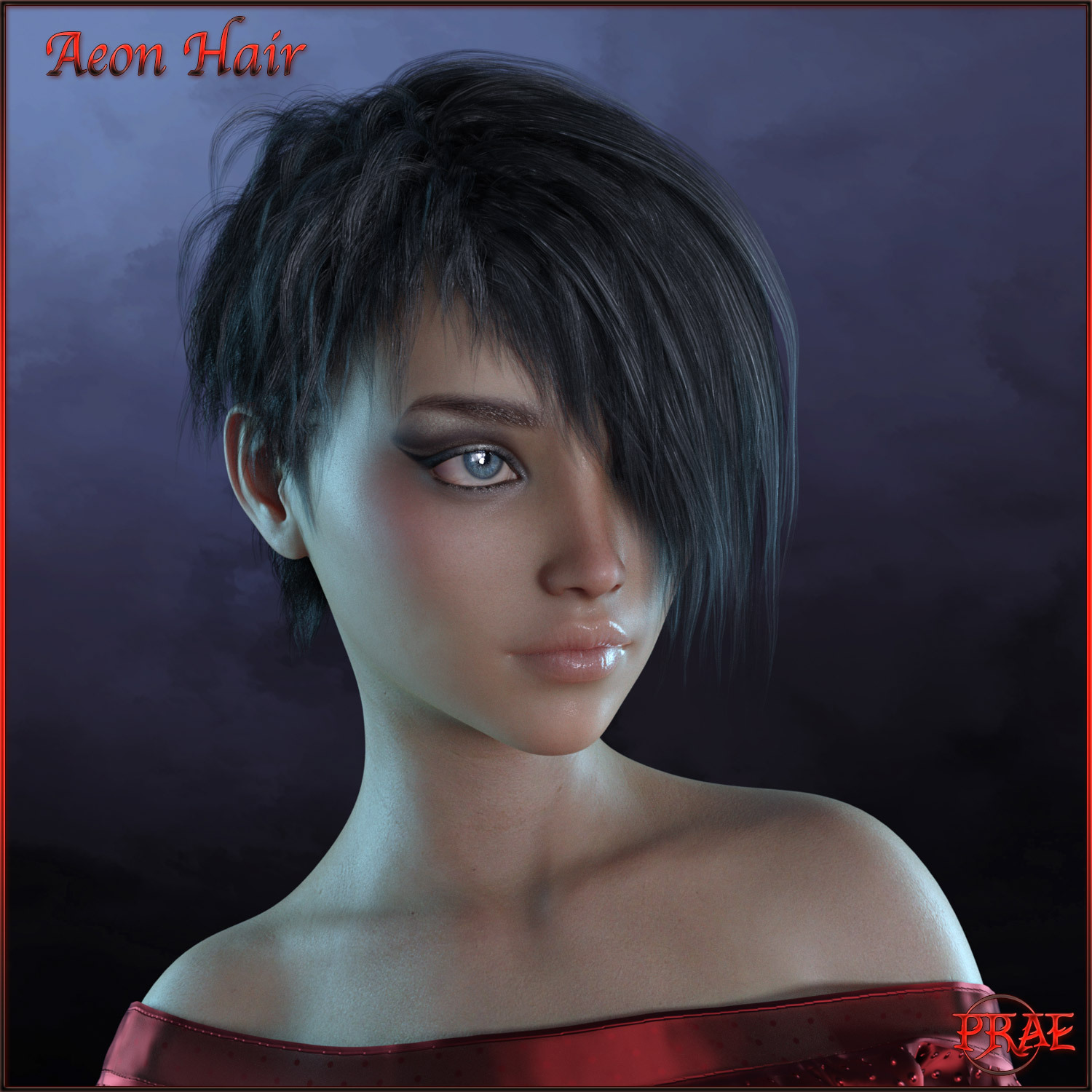 Prae-Aeon Hair For G8 Daz by N/A