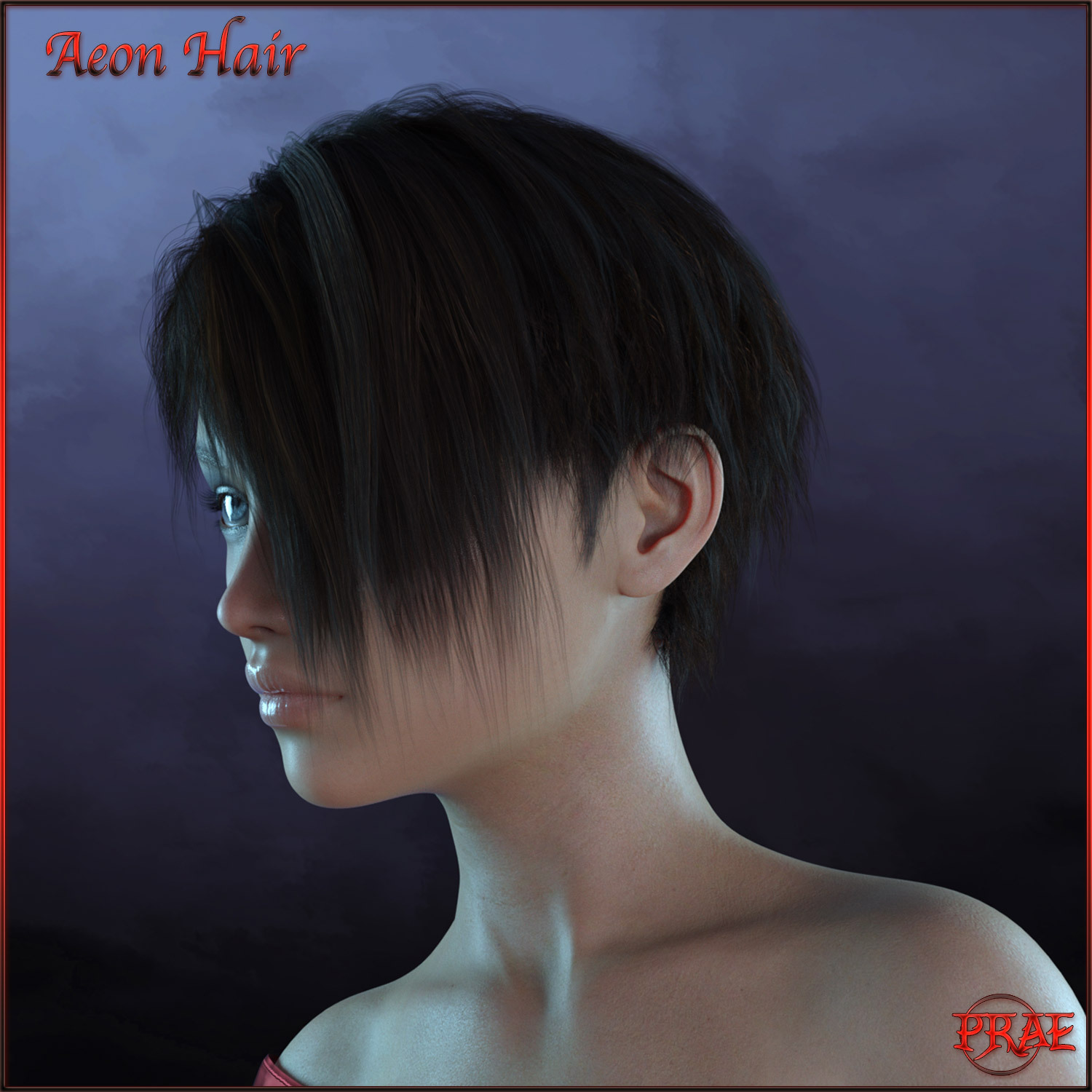 Prae-Aeon Hair For G8 Daz by N/A