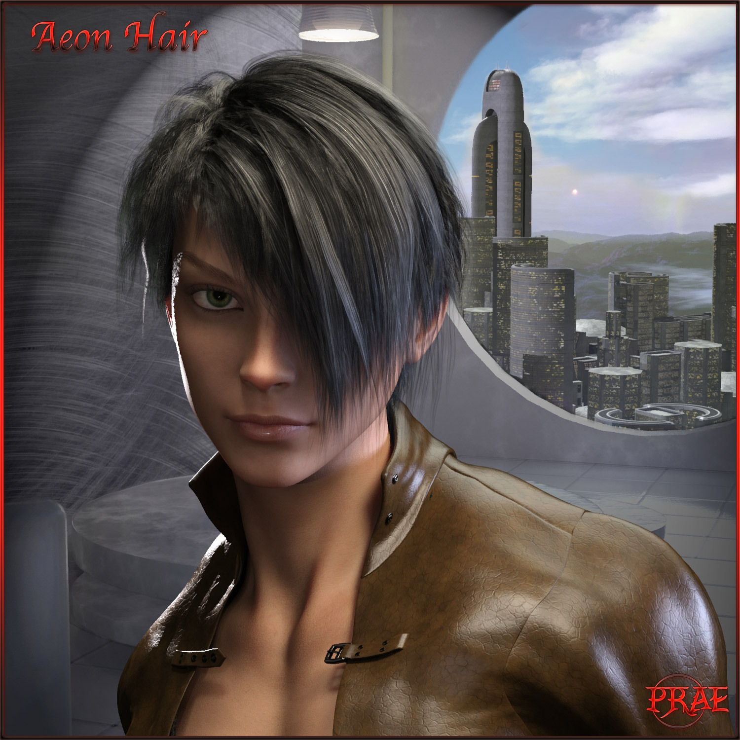 Prae-Aeon Hair For G8 Daz by N/A