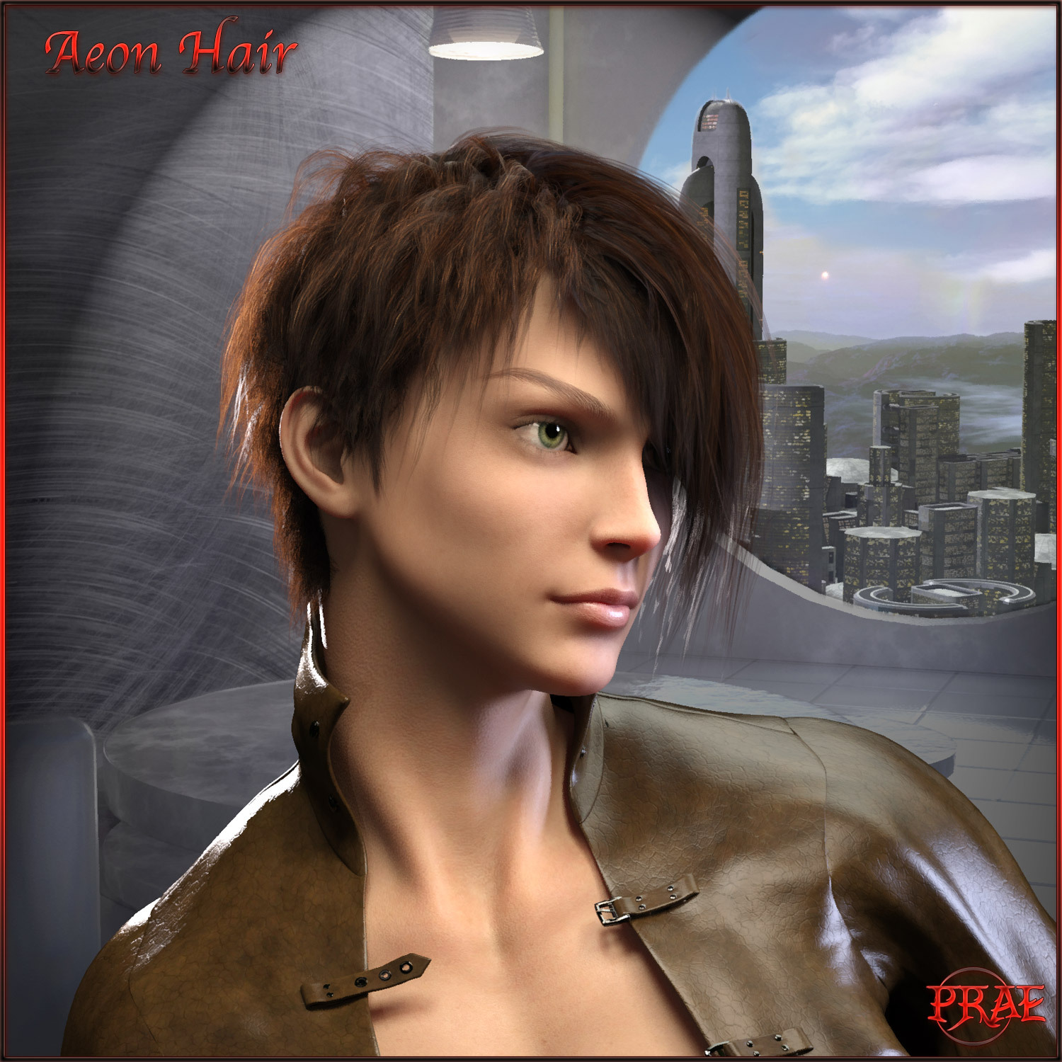 Prae-Aeon Hair For G8 Daz by N/A