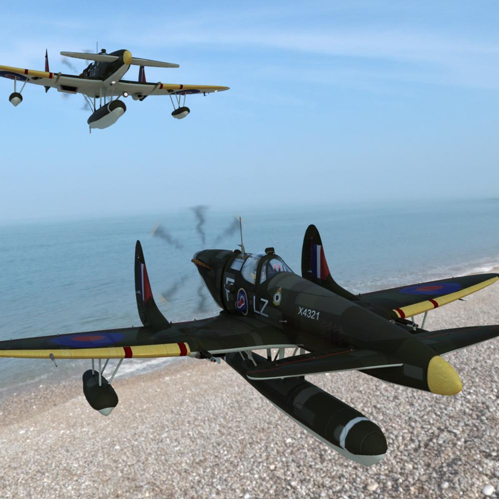 Supermarine SkyFury Mk1 for DAZ Studio by N/A