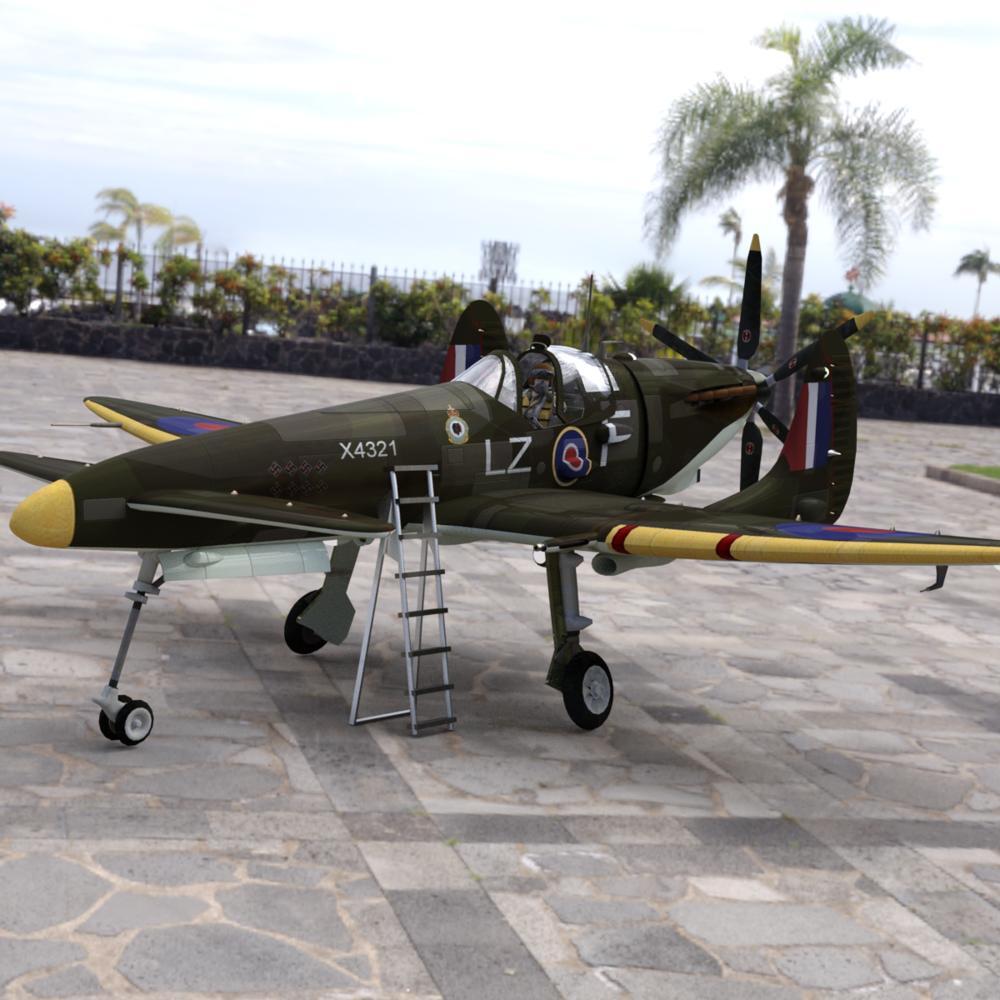 Supermarine SkyFury Mk1 for DAZ Studio by N/A