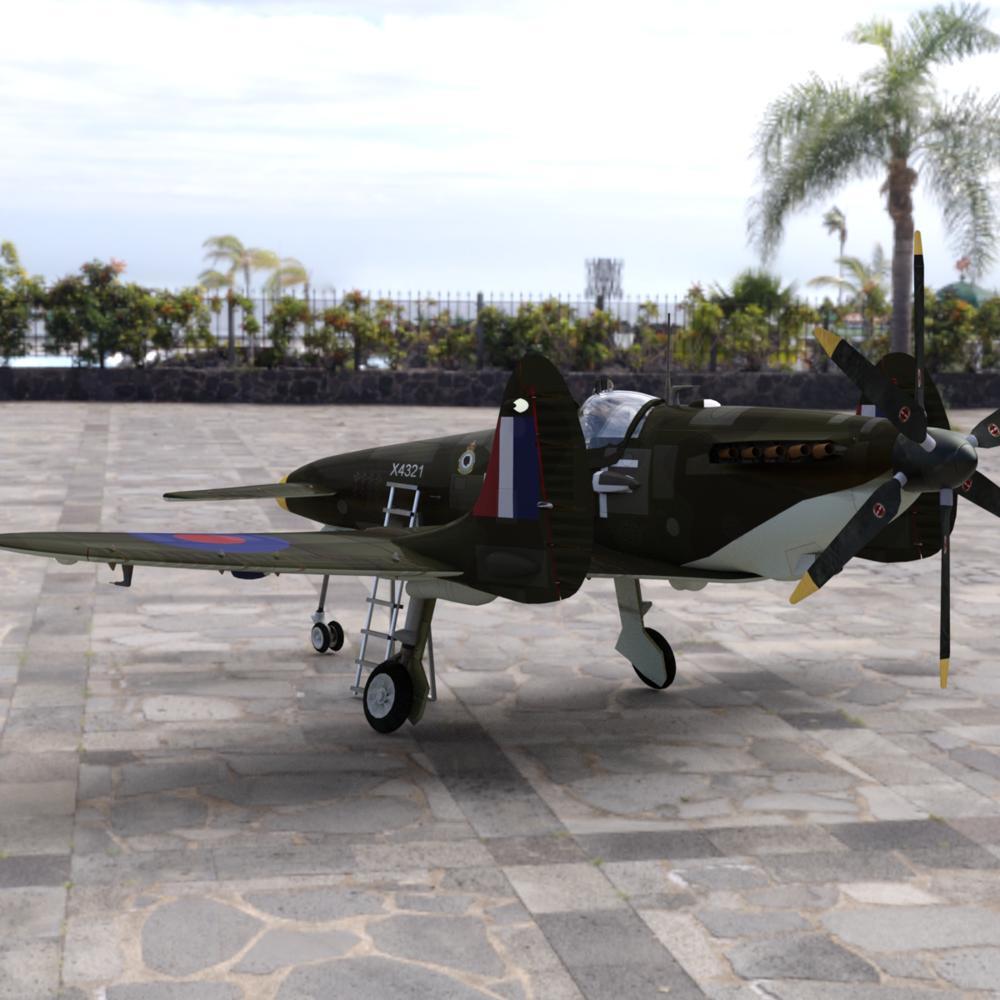 Supermarine SkyFury Mk1 for DAZ Studio by N/A