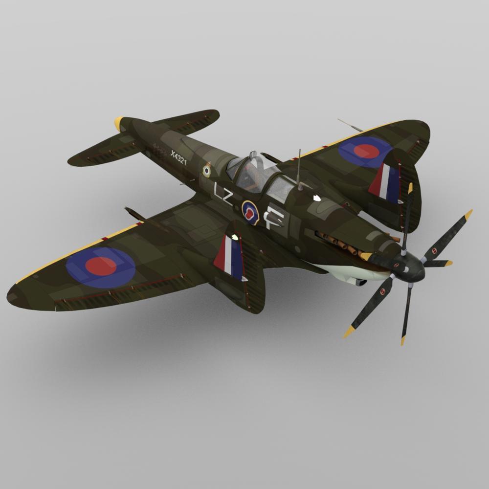 Supermarine SkyFury Mk1 for DAZ Studio by N/A