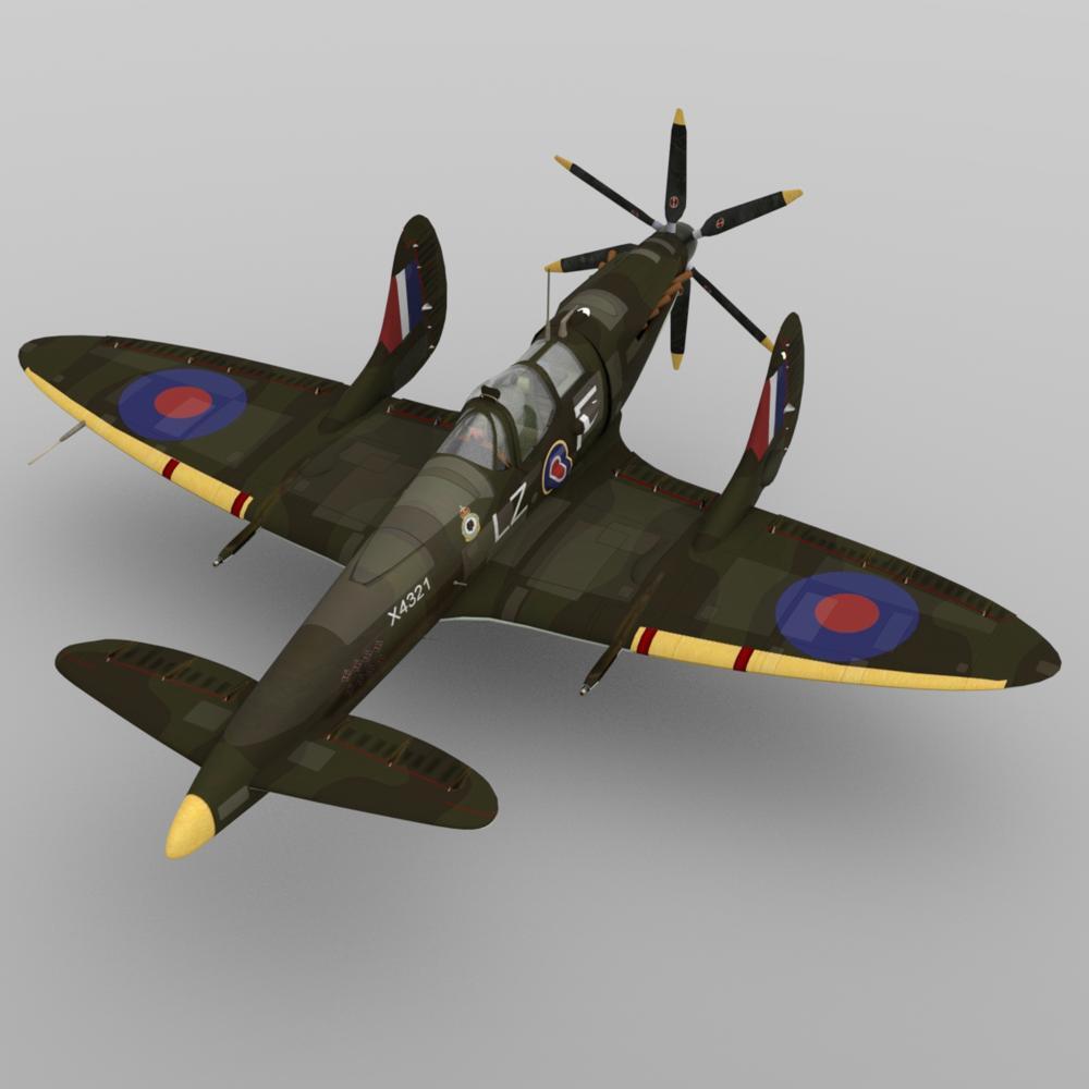 Supermarine SkyFury Mk1 for DAZ Studio by N/A