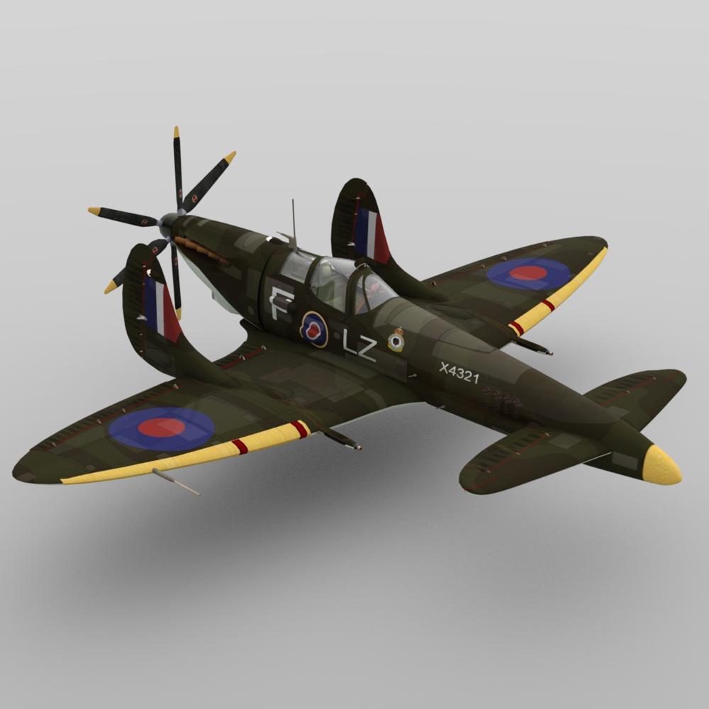 Supermarine SkyFury Mk1 for DAZ Studio by N/A