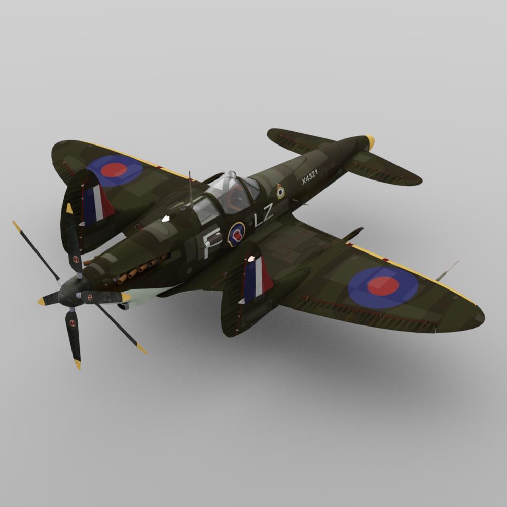 Supermarine SkyFury Mk1 for DAZ Studio by N/A