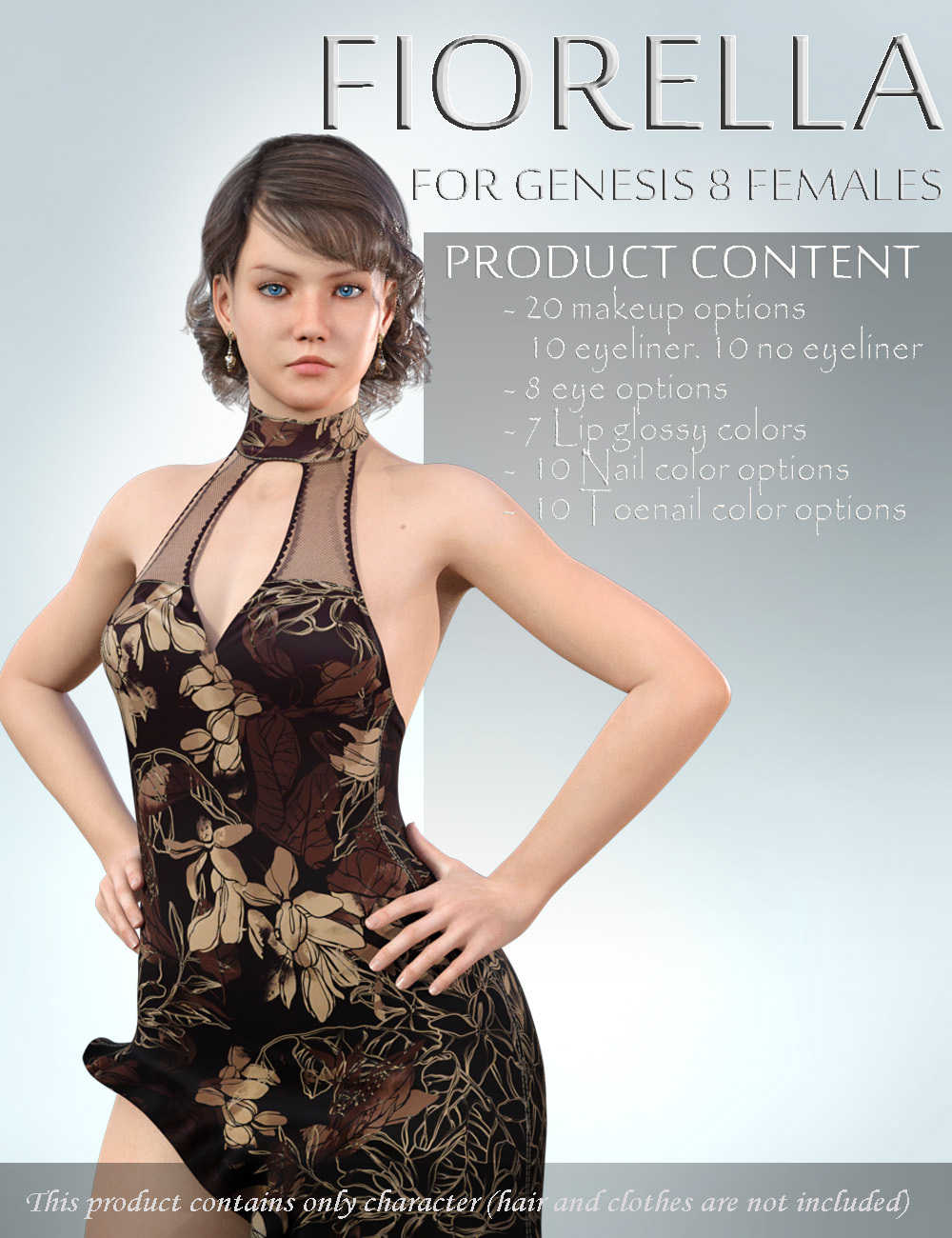 Fiorella For Genesis 8 Females by N/A