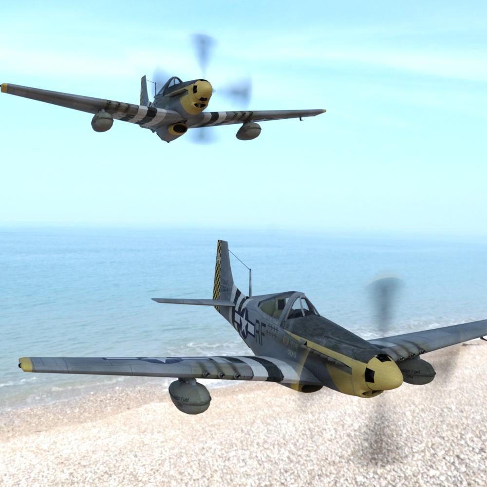 P-51D Mustang for DAZ Studio by N/A