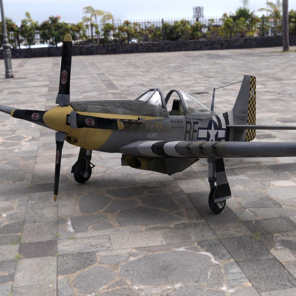 P-51D Mustang for DAZ Studio by N/A