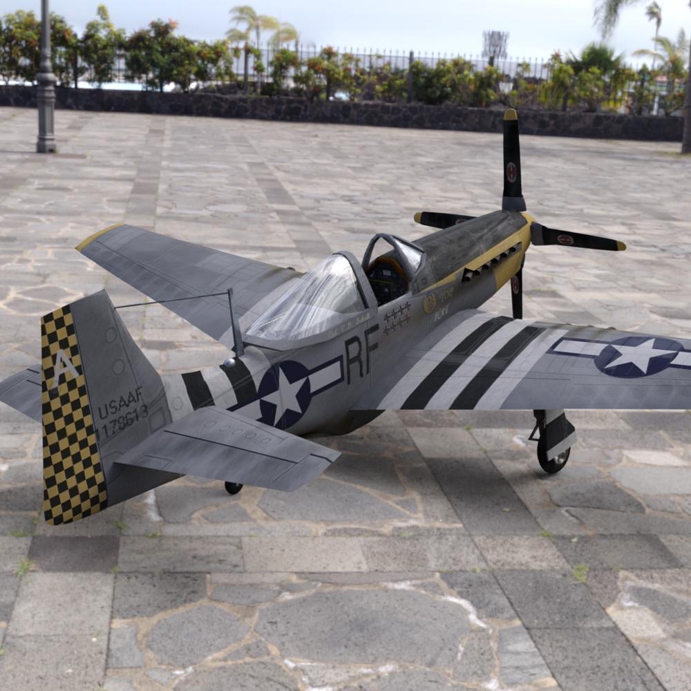 P-51D Mustang for DAZ Studio by N/A