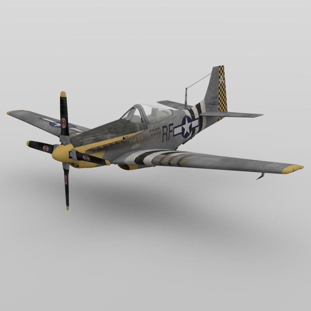 P-51D Mustang for DAZ Studio by N/A