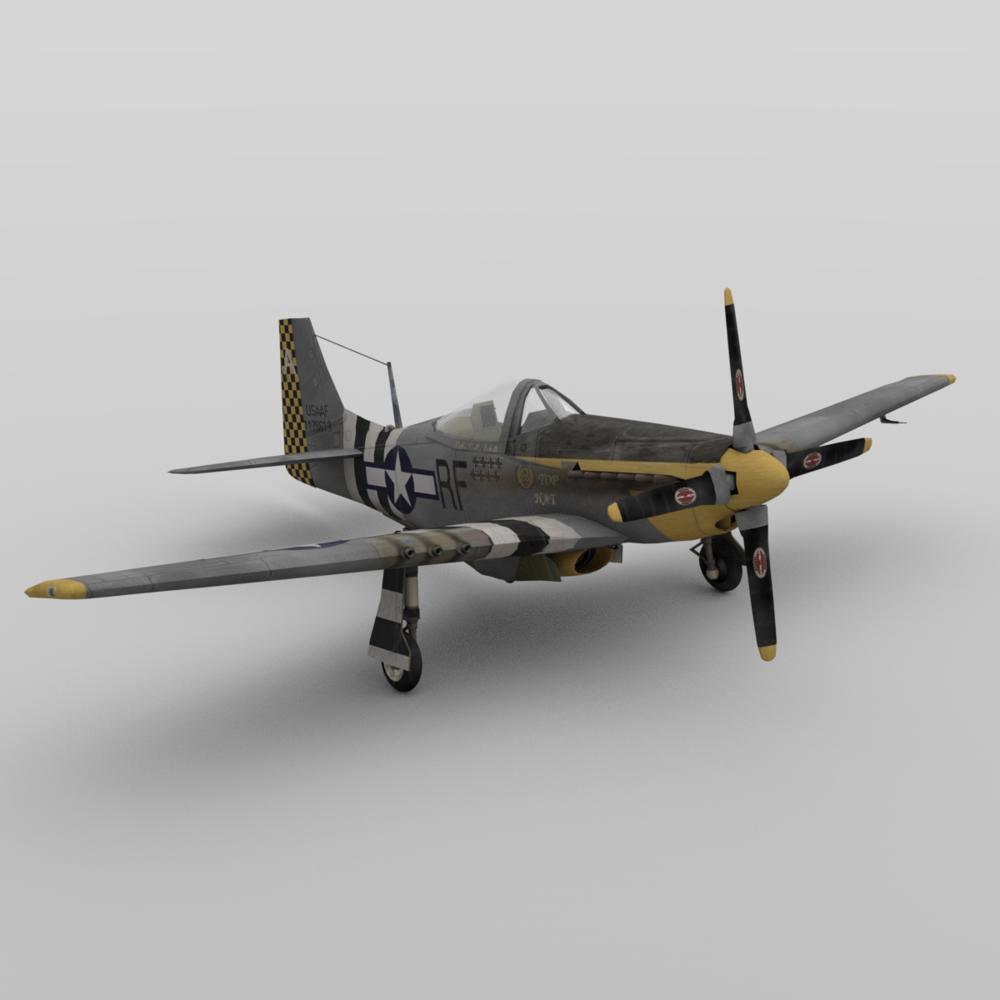 P-51D Mustang for DAZ Studio by N/A