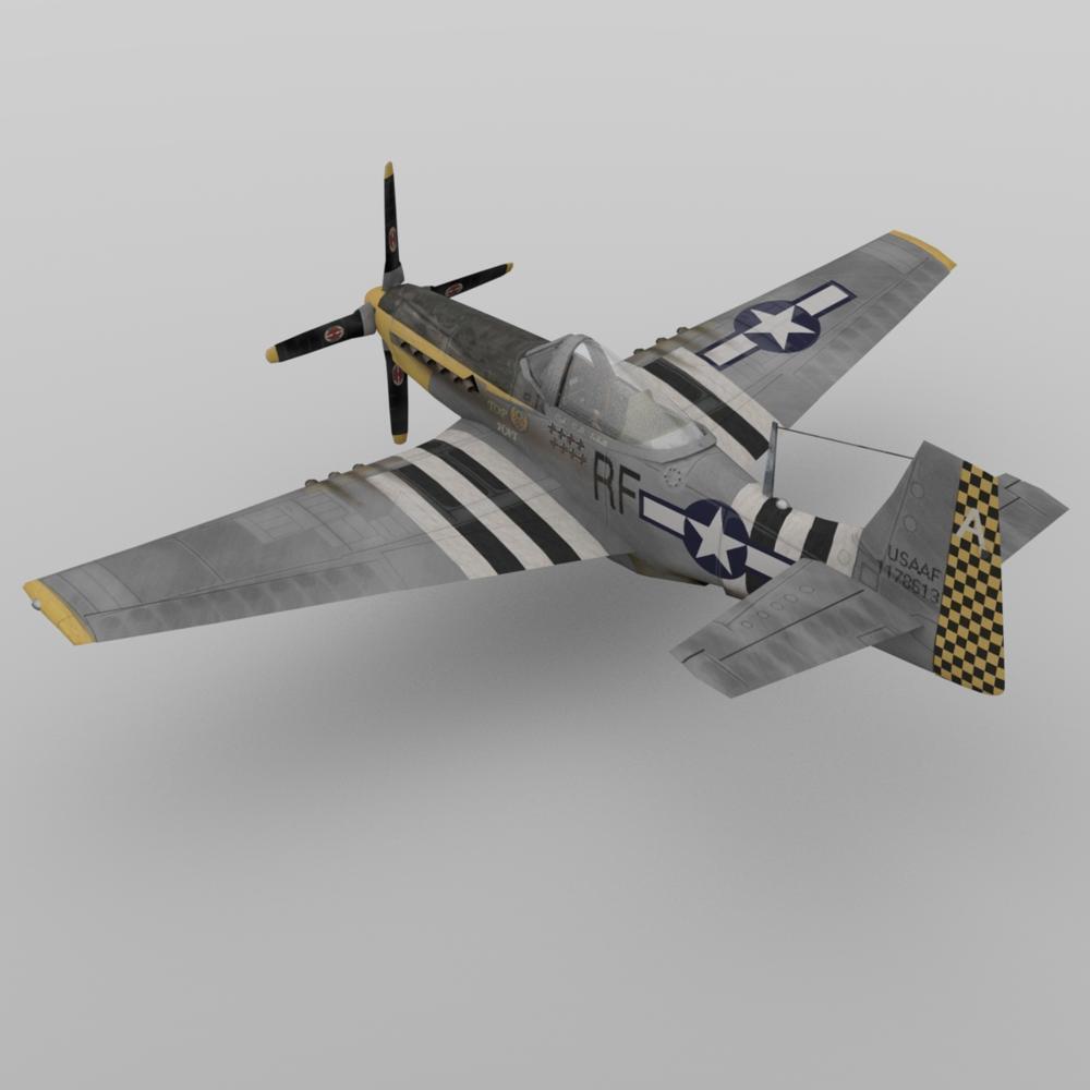 P-51D Mustang for DAZ Studio by N/A
