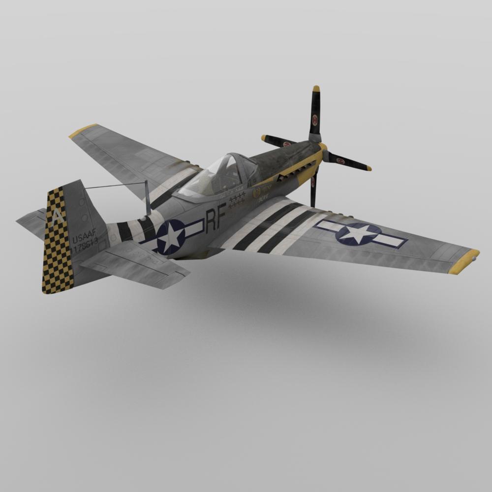 P-51D Mustang for DAZ Studio by N/A