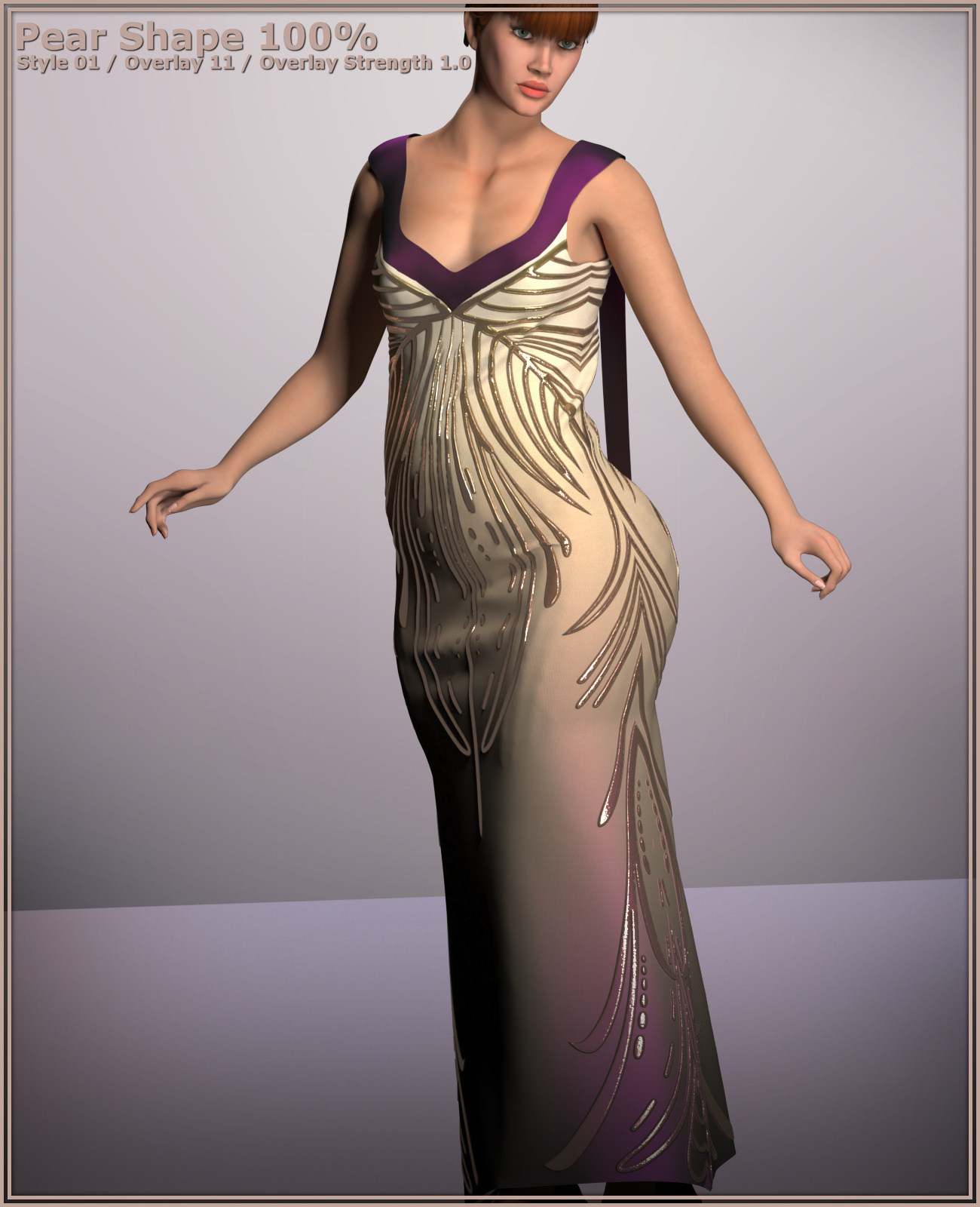 Dynamic Galla Gown for La Femme by N/A