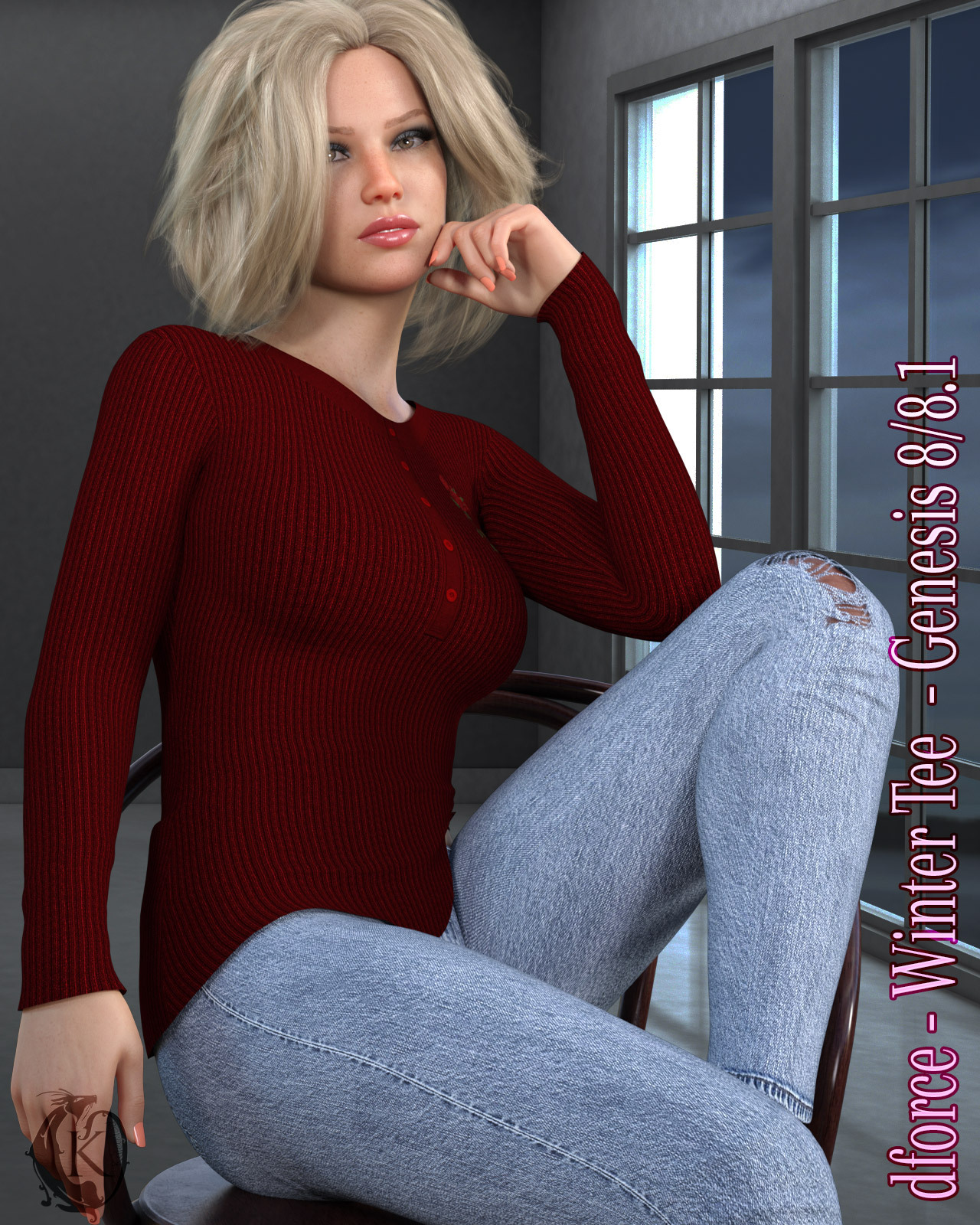 dforce - Winter Tee - Genesis 8 by N/A