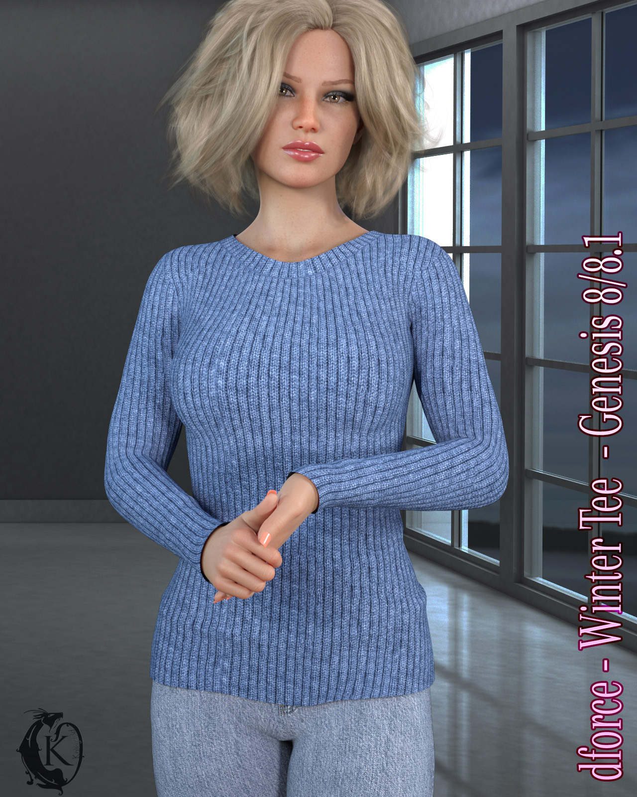 dforce - Winter Tee - Genesis 8 by N/A