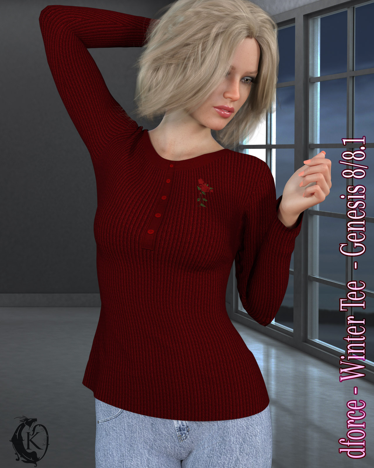 dforce - Winter Tee - Genesis 8 by N/A