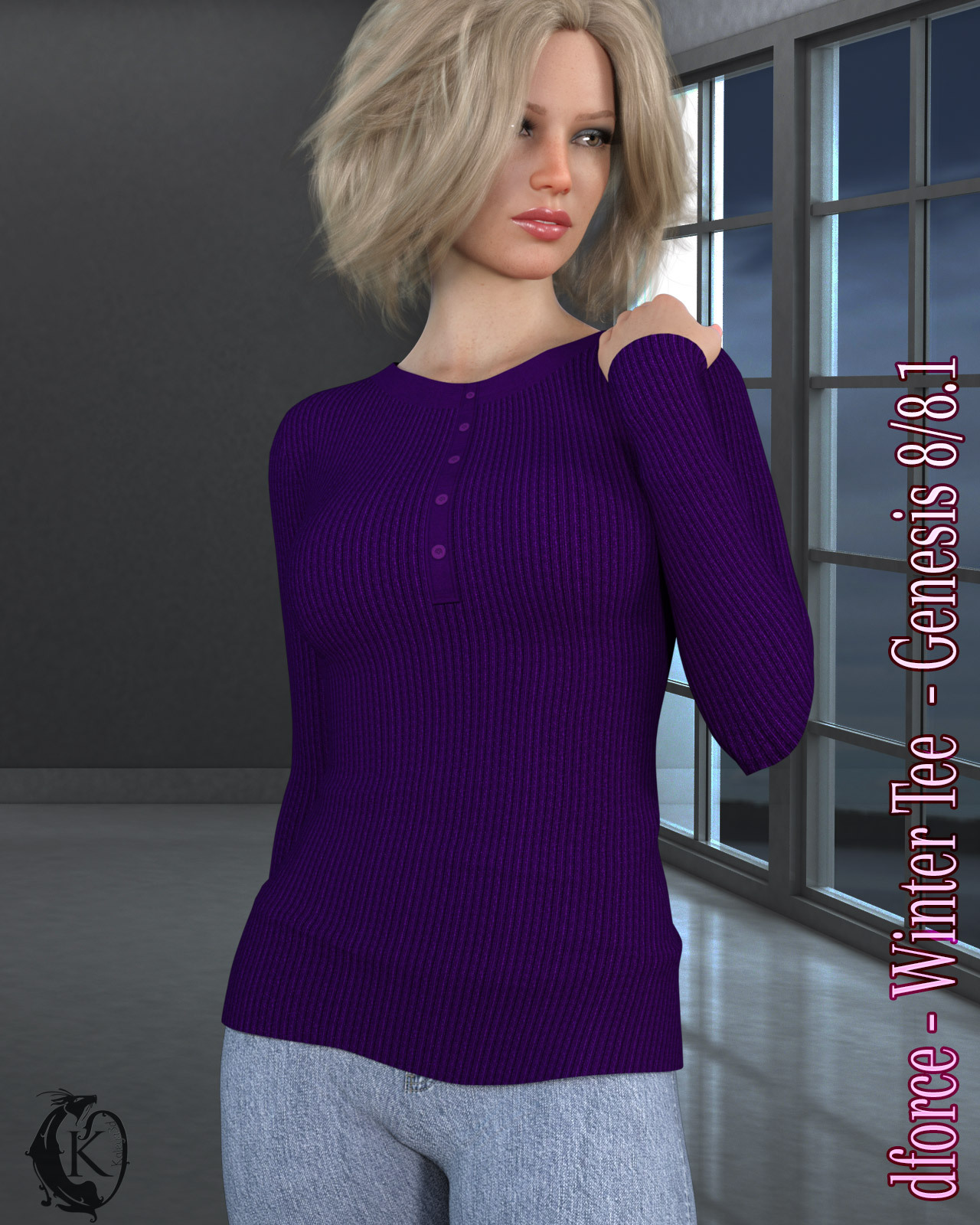 dforce - Winter Tee - Genesis 8 by N/A