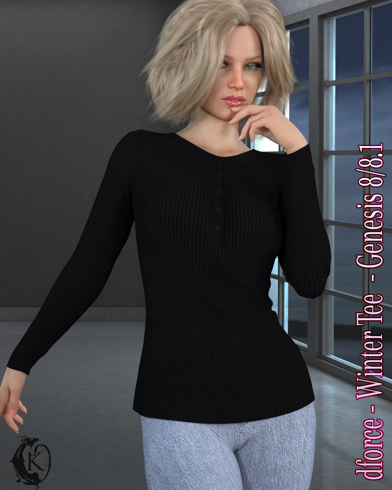dforce - Winter Tee - Genesis 8 by N/A