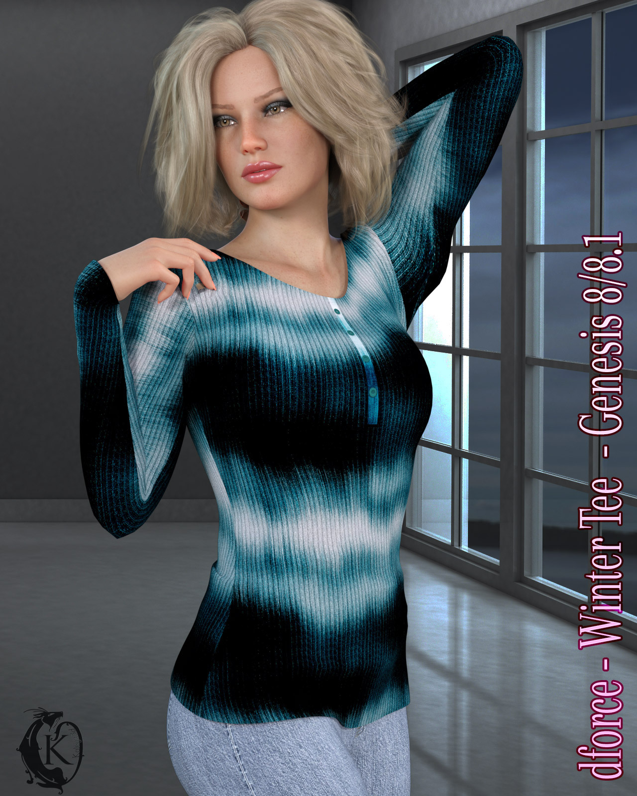 dforce - Winter Tee - Genesis 8 by N/A