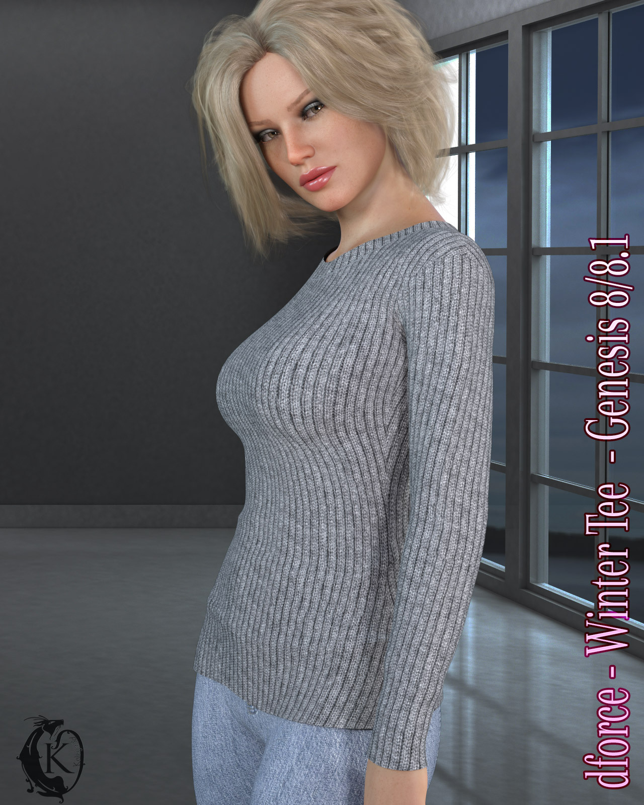 dforce - Winter Tee - Genesis 8 by N/A