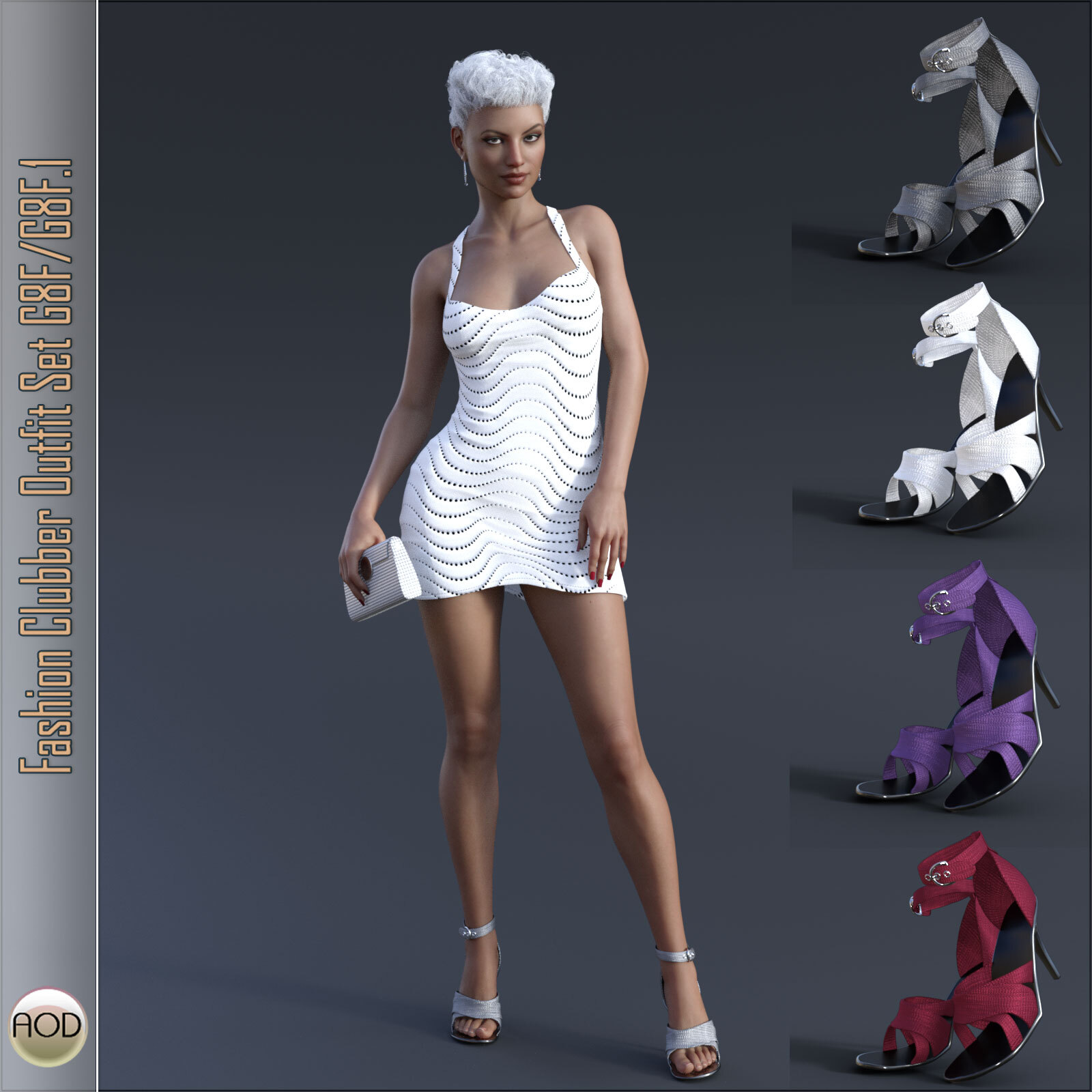 Fashion Clubber Outfit Set G8F/G8F.1 by N/A