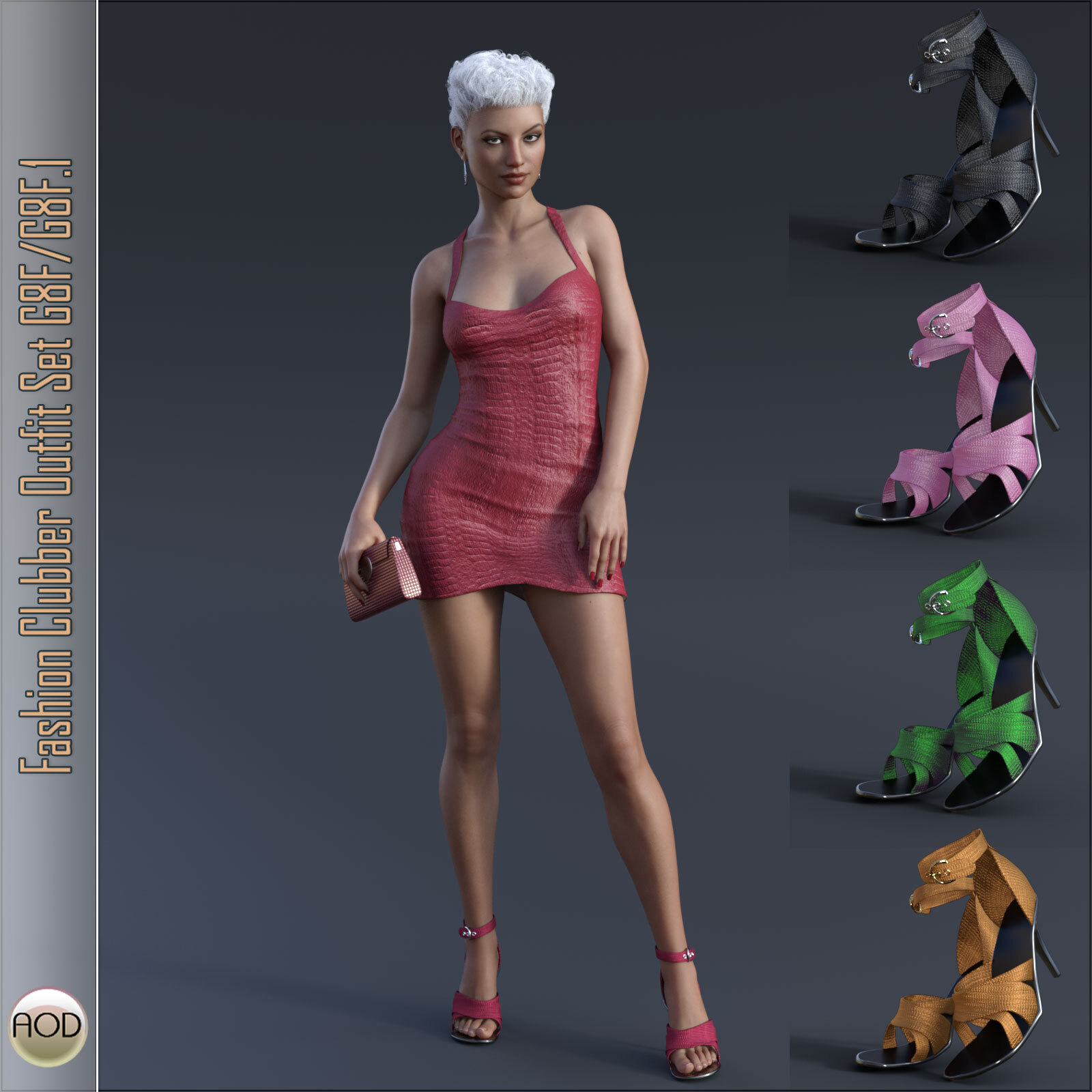 Fashion Clubber Outfit Set G8F/G8F.1 by N/A