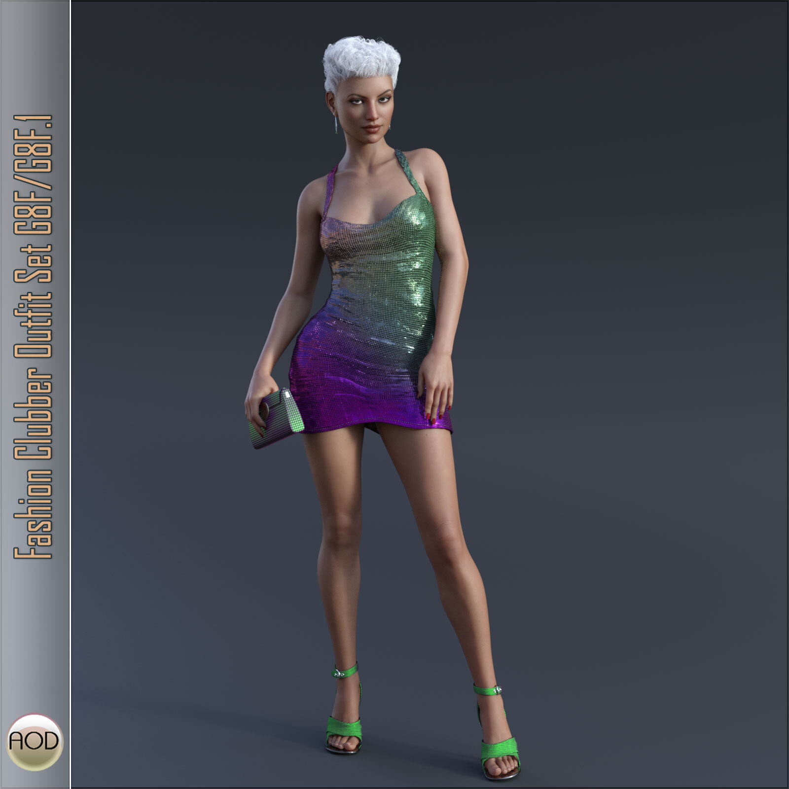 Fashion Clubber Outfit Set G8F/G8F.1 by N/A