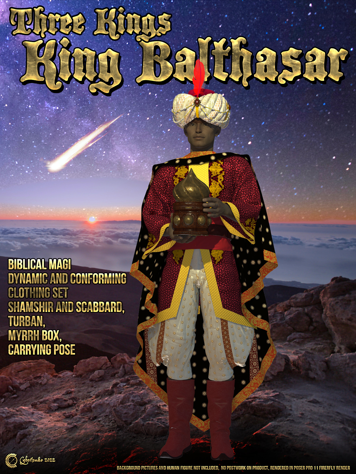 Three Kings - King Balthasar by N/A
