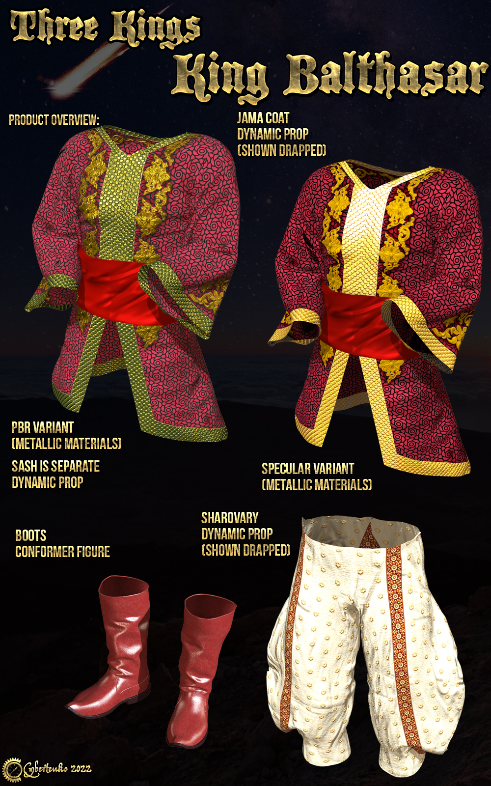 Three Kings - King Balthasar by N/A
