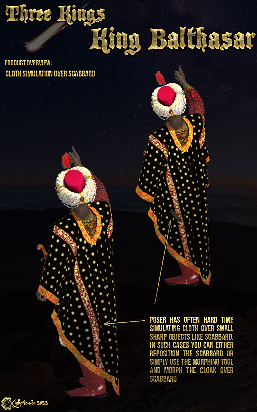 Three Kings - King Balthasar by N/A