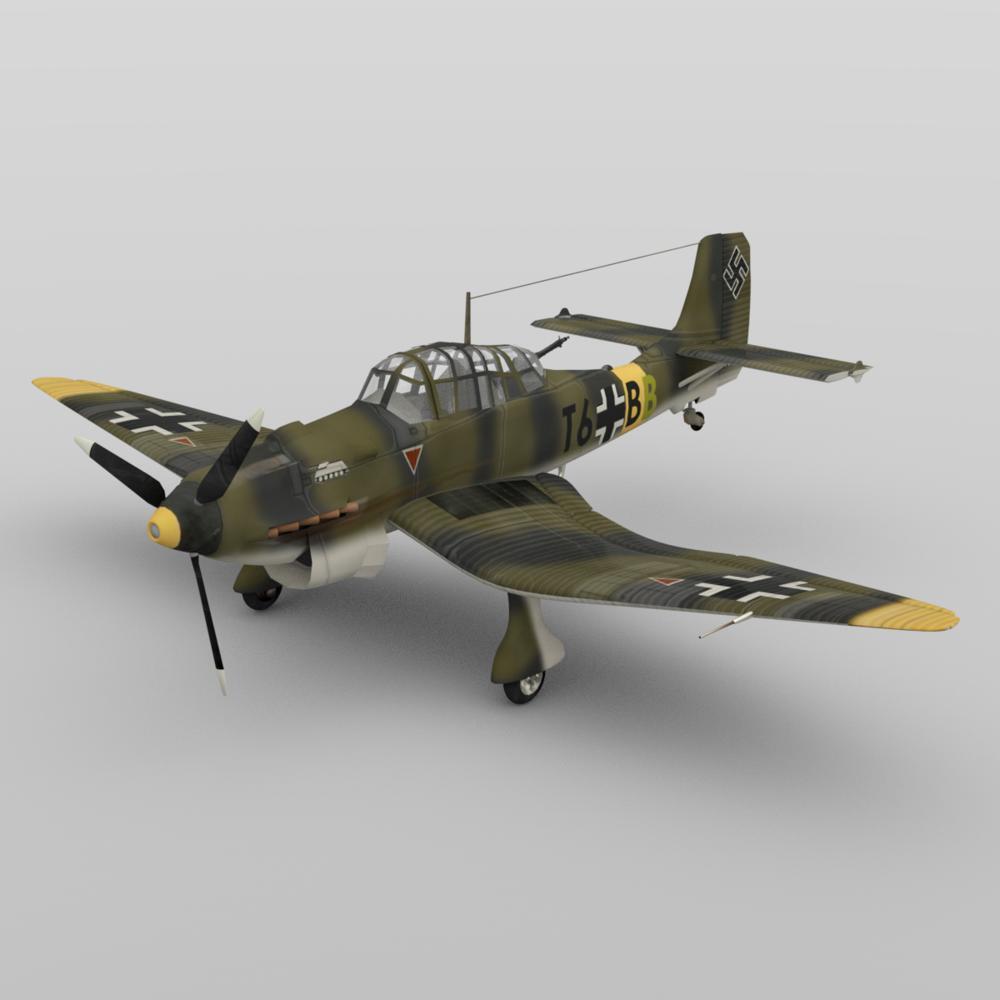 Ju-87 Stuka for DAZ Studio by N/A