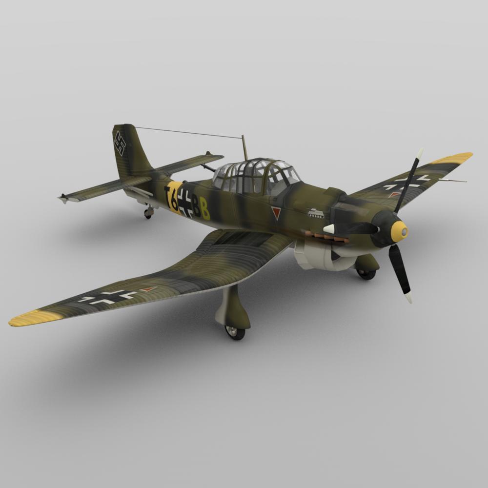 Ju-87 Stuka for DAZ Studio by N/A
