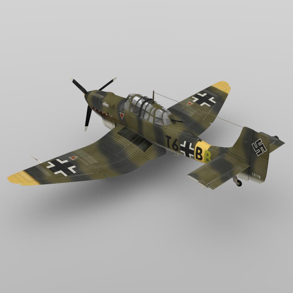 Ju-87 Stuka for DAZ Studio by N/A