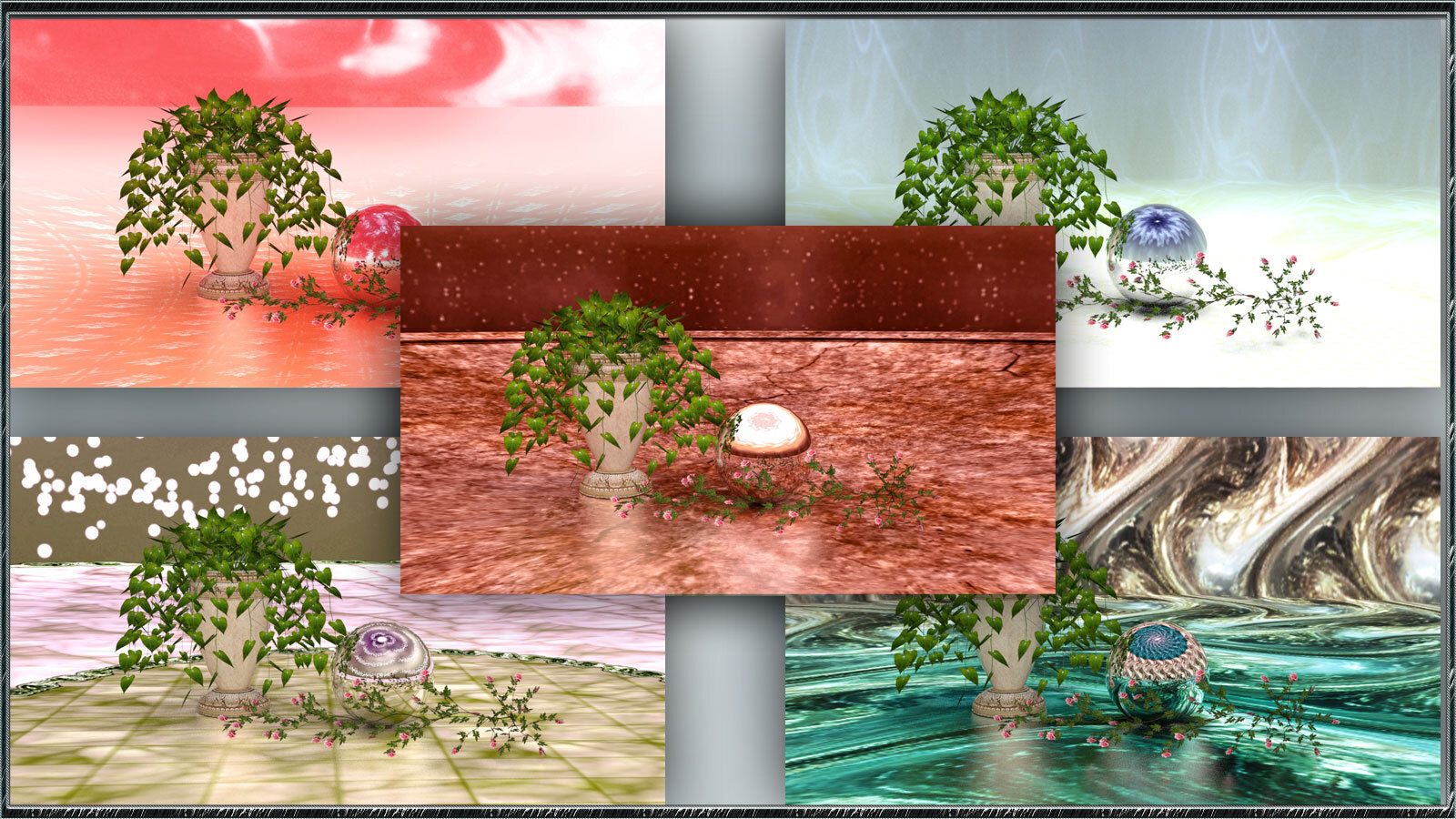 Ravenhair Environments - Of The Backdrops by N/A