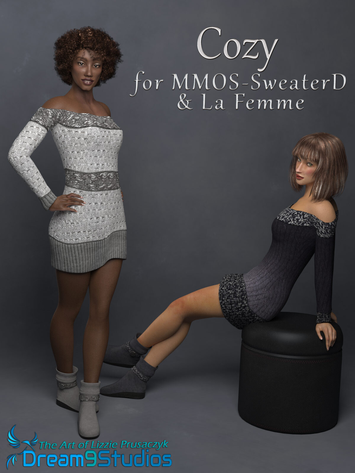 Cozy for MMOS-SweaterD for La Femme by N/A