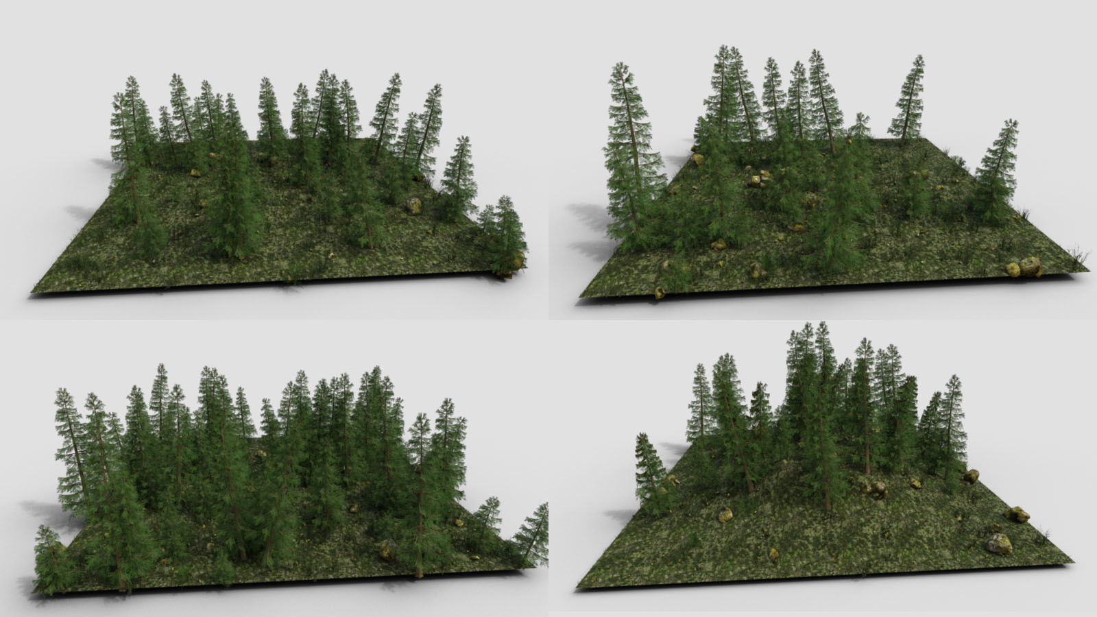 Modular 3D Kits: Big Pine Forests by N/A